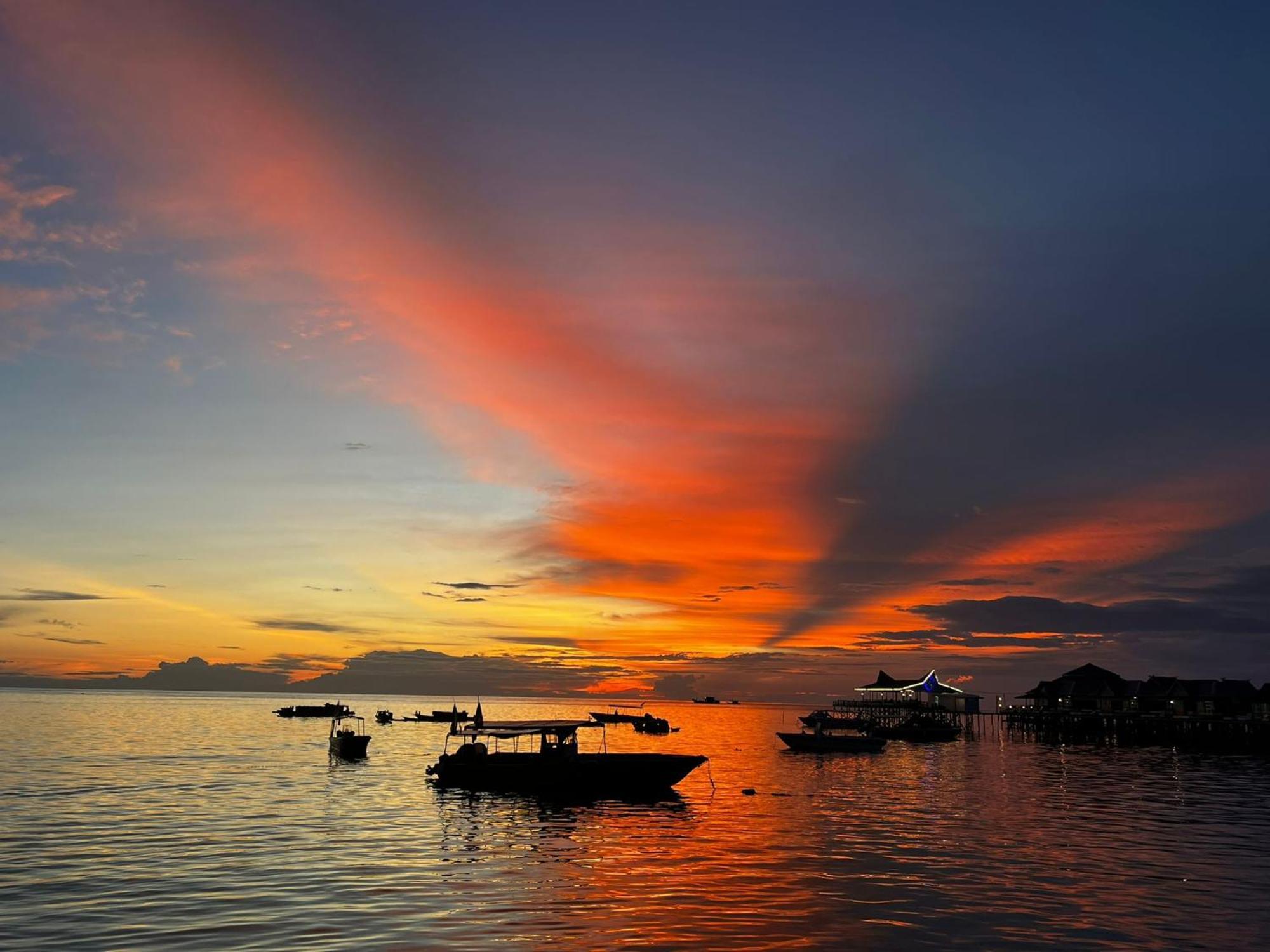 Апартаменты Mabul Backpackers Mabul Island Экстерьер фото